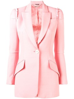 Alexander McQueen блейзер с оборками