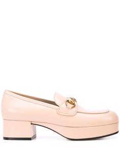 Gucci лоферы с пряжкой Horsebit