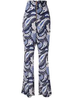 Alice Mccall брюки широкого кроя с узором пейсли