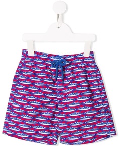 Vilebrequin Kids fish print swim shorts