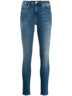 Calvin Klein Jeans джинсы скинни с выцветшим эффектом