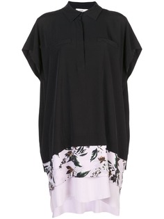 Dvf Diane Von Furstenberg платье-рубашка из крепдешина