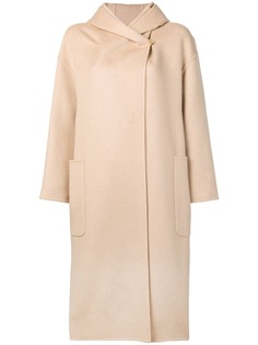Max Mara пальто с капюшоном