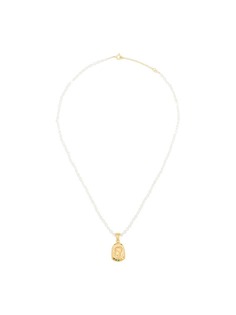Hermina Athens charm pearl necklace