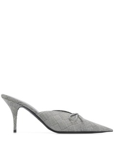 Balenciaga Knife check pattern pumps