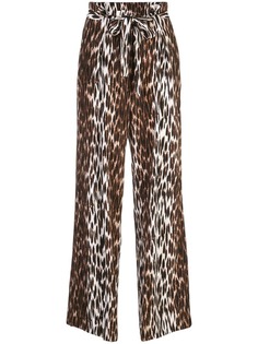 Lagence paper bag palazzo trousers