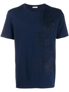 Etro tone-on-tone embroidered T-shirt