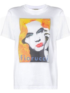 Fiorucci футболка с принтом лица женщины