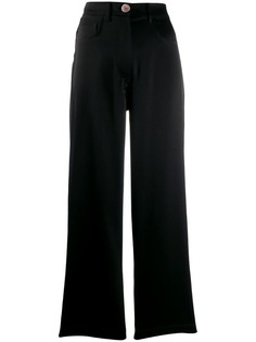 Nanushka брюки широкого кроя