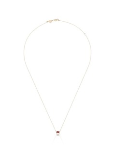 Alison Lou 14kt yellow gold ruby necklace
