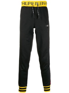 Philipp Plein logo waistband track pants