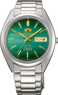 Японские мужские часы в коллекции 3 Stars Crystal 21 Jewels Мужские часы Orient AB00007F