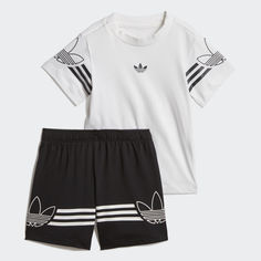 Комплект: футболка и шорты Outline adidas Originals