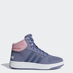 Баскетбольные кроссовки Hoops 2.0 Mid adidas Essentials