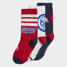 Три пары носков Marvel Spider-Man adidas Performance
