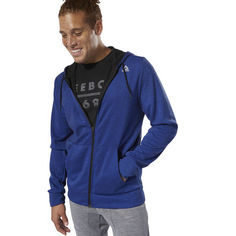 Худи WOR Melange Doubleknit Full-Zip Reebok