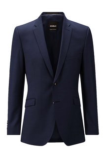 Синий удлиненный пиджак Strellson