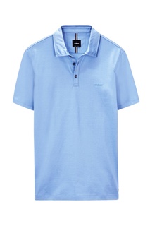 Светло-голубая рубашка с коротким рукавом Strellson