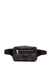 Поясная сумка с мотивом GG Supreme и тиграми Gucci