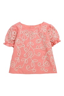 Розовая блузка Bonpoint