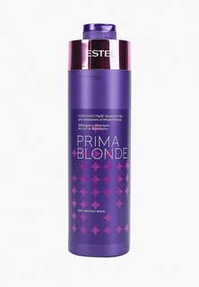 Шампунь Estel PRIMA BLONDE для холодных оттенков блонд ESTEL PROFESSIONAL серебристый 1000 мл