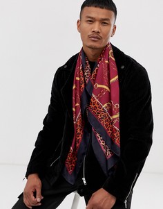 Oversize-шарф со звериным принтом ASOS DESIGN - Красный