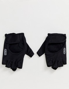 Уплотненные перчатки для тренажерного зала с открытыми пальцами и регулируемым ремешком ASOS 4505 - Черный