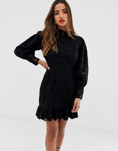 Платье мини с открытой спиной ASOS EDITION - Белый