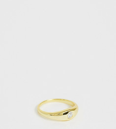 Серебряное кольцо с позолотой 18 кт Shashi - Золотой