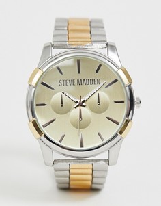 Серебристые наручные часы Steve Madden - Мульти