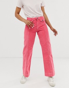 Розовые прямые джинсы MiH Jeans - Розовый