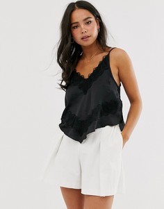 Топ на бретельках Free People - your eyes - Черный