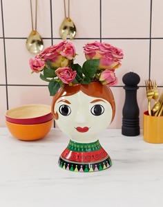 Керамическая ваза Kitsch Kitchen Senora - Мульти