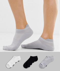 Набор из 3 пар спортивных носков с антибактериальной обработкой ASOS 4505 - Мульти