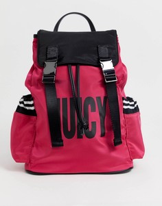 Черный рюкзак с принтом звезды Juicy kinney - Черный