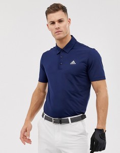 Темно-синяя футболка-поло Adidas Golf Ultimate 365 - Темно-синий