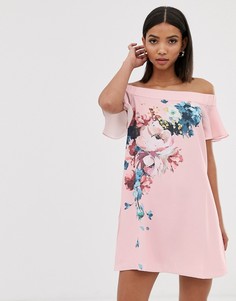 Ромпер с принтом Ted Baker - Illani (raspberry ripple - Розовый