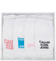 Комплект носков Комплект из четырех пар хлопковых носков в коробке Calvin Klein
