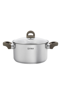 Кастрюля со стеклянной крышкой Guffman