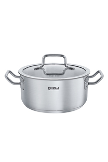 Кастрюля со стеклянной крышкой Guffman