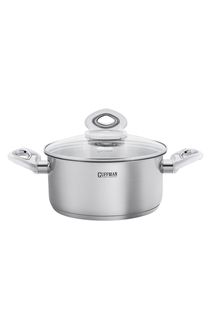 Кастрюля со стеклянной крышкой Guffman