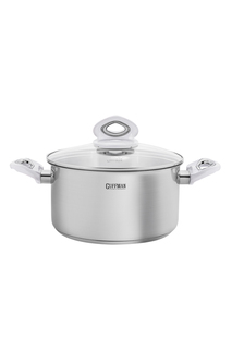 Кастрюля со стеклянной крышкой Guffman