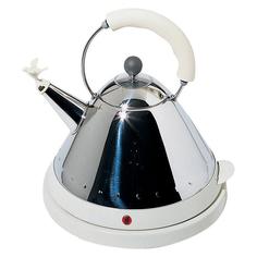 Электрочайники Alessi Чайник электрический со свистком белый