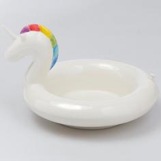 Миски Doiy Миска сервировочная керамическая Floatie Unicorn