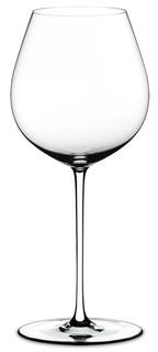 Бокалы для красного вина Riedel Fatto a Mano - Фужер Old World Pinot Noir 705 мл хрустальное стекло с белой ножкой 4900/07W