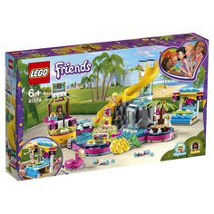 Конструктор Friends 41374 Вечеринка Андреа у бассейна Lego