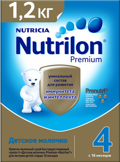 Молочко смесь Nutrilon Premium 4 с 18 мес. 2х600 г