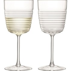 Набор из 2 бокалов для вина 270 мл LSA International Groove (G1491-10-171)