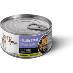 Консервы 1-ST CHOICE Kitten Healthy Start Grain Free Shredded Chicken c курицей для котят 85г (102.6.021)