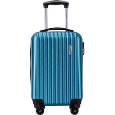 Чемодан LCASE Krabi Blue (S) с расширением Lcase